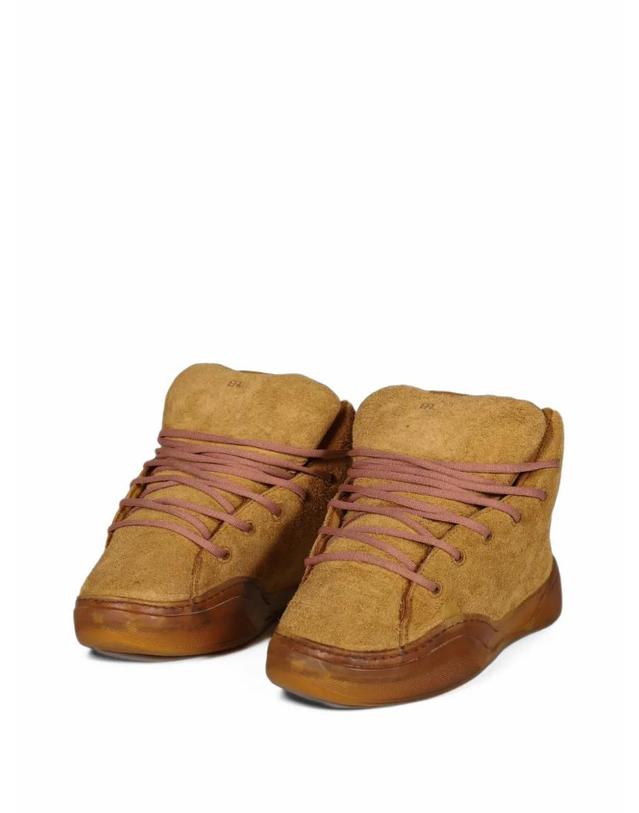 이알엘 [해외직구] 26 FW ERL Pirate suede mid vamp sneakers ERL11SH05BWR TP460107180 착용컷