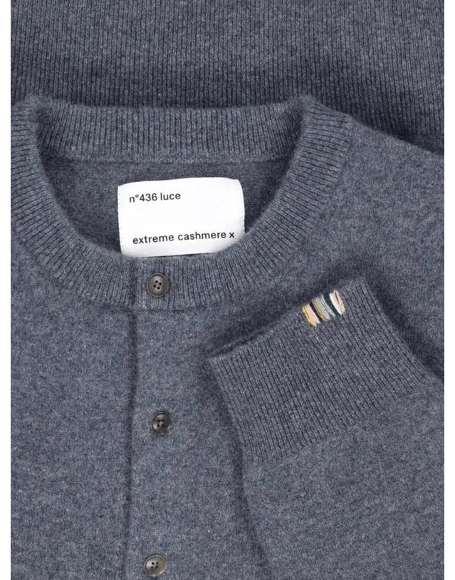 익스트림 캐시미어 [해외직구] 26 FW 익스트림 캐시미어 Luce button up cardigan LUCEFELT TP459334342 착용컷