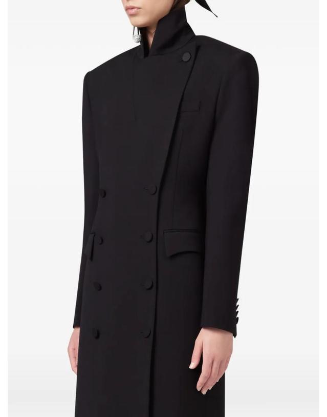 쥬세페 디 모라비토 [해외직구] 26 FW GIUSEPPE DI MORABITO 더블 브레스티드 하이 넥 코트 07PFCO07416705C TP458348752 착용컷