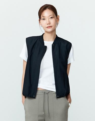 워셔블 썸머 셔링 베스트