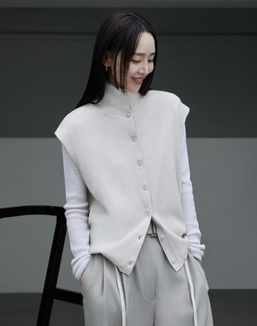 [3종세트] 26FW 하이넥 버튼 베스트