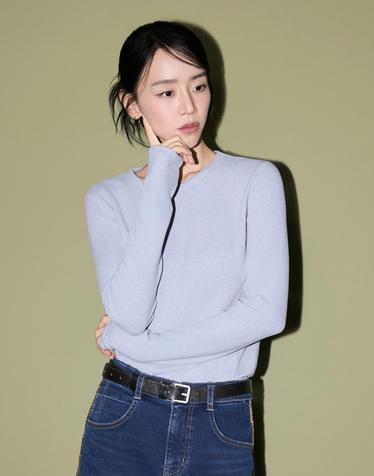 [4종세트] 26FW 기모 리브드 티셔츠