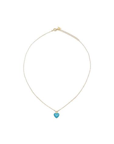 윌헬미나 가르시아 I LOVE ME TINY HEART NECKLACE / HRT040-TURQUOISE