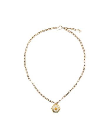 윌헬미나 가르시아 GOLD DAISY NECKLACE / BLM005-WHITE