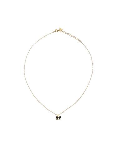 윌헬미나 가르시아 MINNIE PETITE BOW NECKLACE / SS22011-BLACK