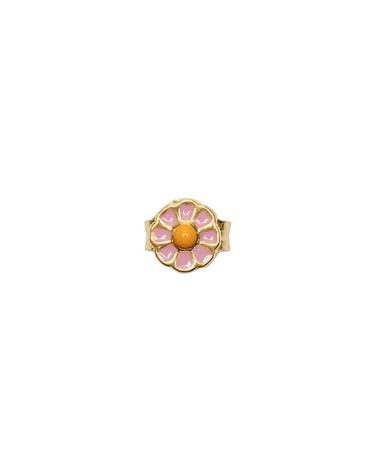 윌헬미나 가르시아 GOLD DAISY STUD EARRING / BLM033-PINK