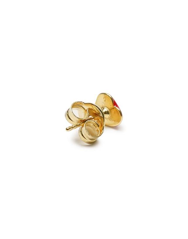 빌헬미나 가르시아 윌헤미나 가르시아 윌헬미나 가르시아 TINY HEART STUD EARRING / SS2025-RED 레드 착용컷