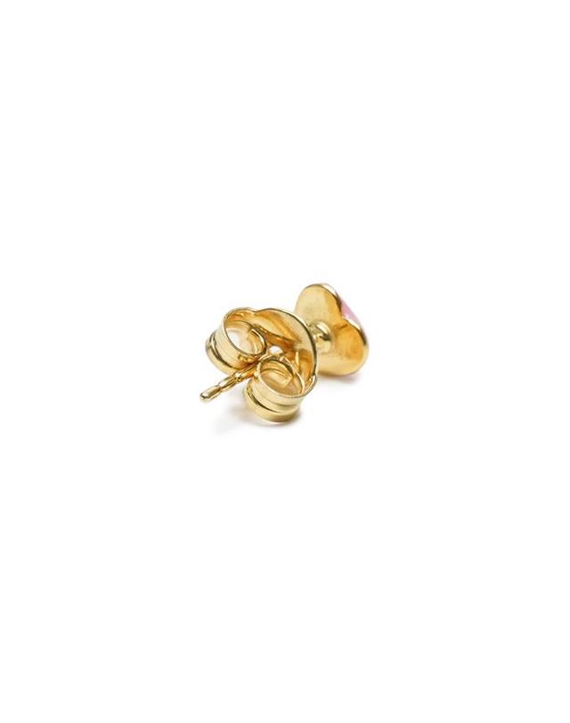 빌헬미나 가르시아 윌헤미나 가르시아 윌헬미나 가르시아 TINY HEART STUD EARRING / SS2025-PINK 핑크 착용컷
