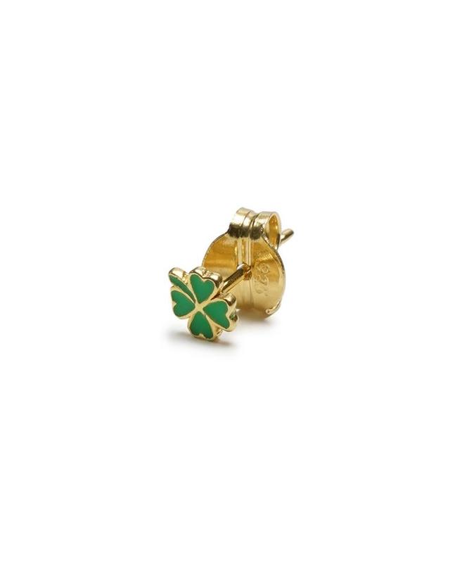 빌헬미나 가르시아 윌헤미나 가르시아 윌헬미나 가르시아 GOLD CLOVER STUD EARRING / BLM031-GREEN 그린 착용컷