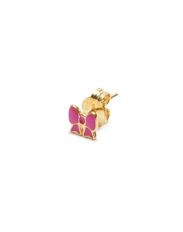 빌헬미나 가르시아 윌헤미나 가르시아 윌헬미나 가르시아 MINNIE BOW STUD EARRING / SS2024-HOT PINK 핑크 착용컷