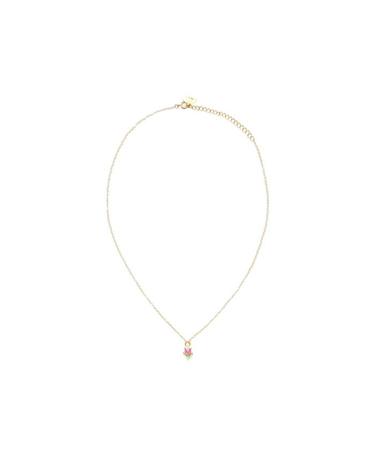 윌헬미나 가르시아 TINY CHARMS ON SKINNY CHAIN/ BLM039-PINK TULIP