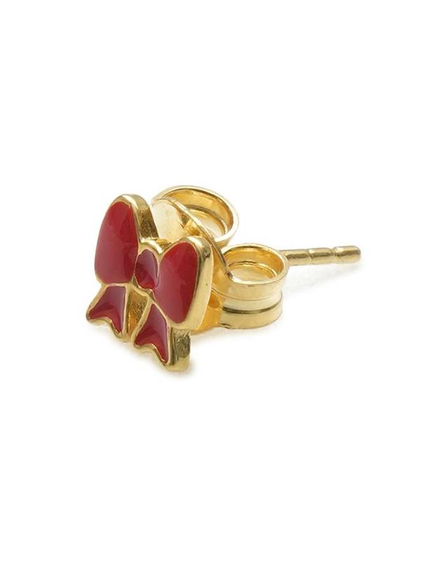 빌헬미나 가르시아 윌헤미나 가르시아 윌헬미나 가르시아 MINNIE BOW STUD EARRING/ SS2024-RED 레드 착용컷