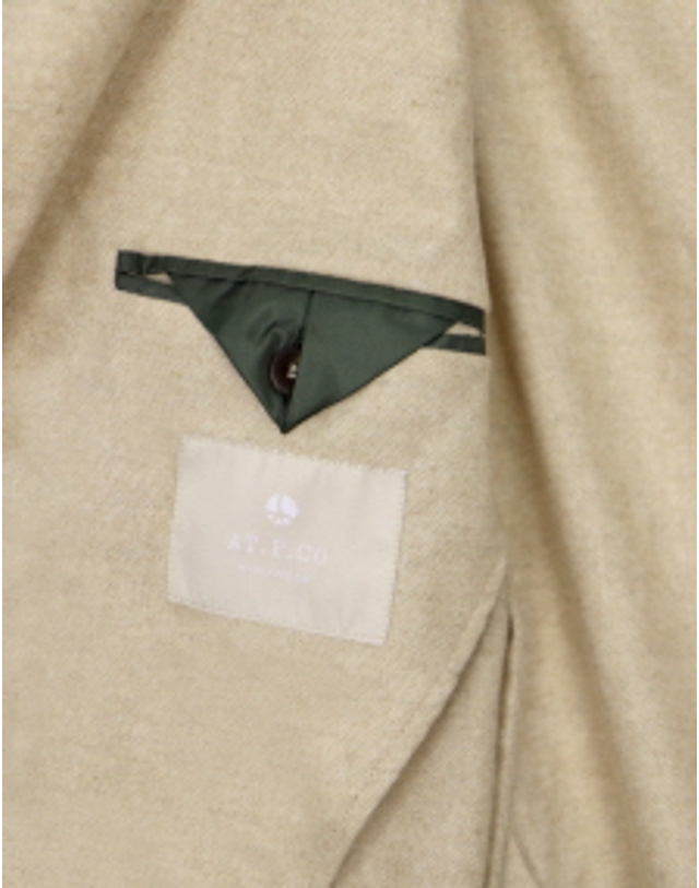에이티피코 남성 울 블렌드 블레이저 자켓 AJK115 착용컷