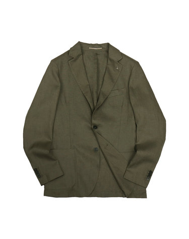 IKALOOK MADE IN ITALY 베이직 워시 비즈니스 린넨 자켓 BJK101