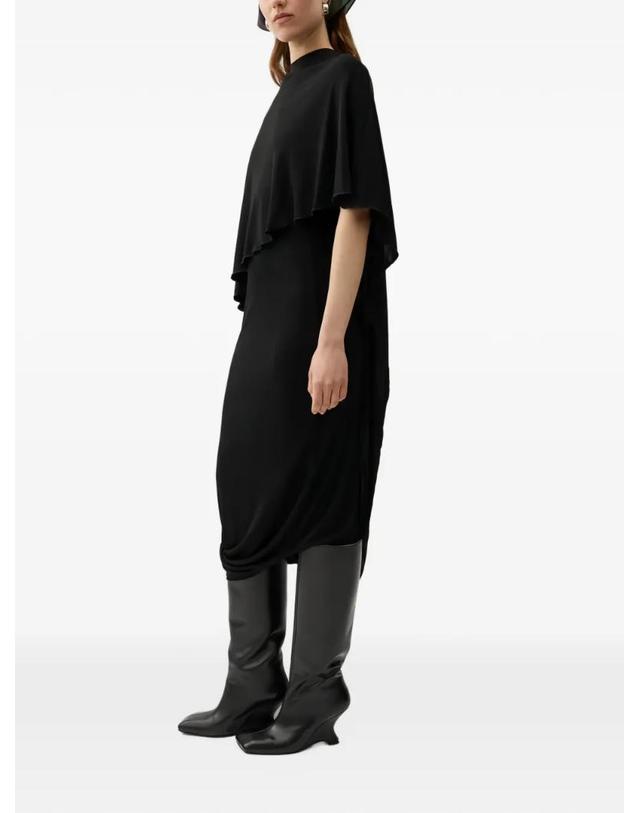 로데비어 [해외직구] 26 FW 로데브예 Kate caped asymmetrical midi dress RODEBJERKATEDRESS TP458521697 착용컷
