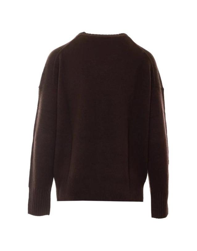 얼루드 [해외직구] 26 FW 얼루드 ribbed trim crew neck sweater 11151 TP457992247 착용컷