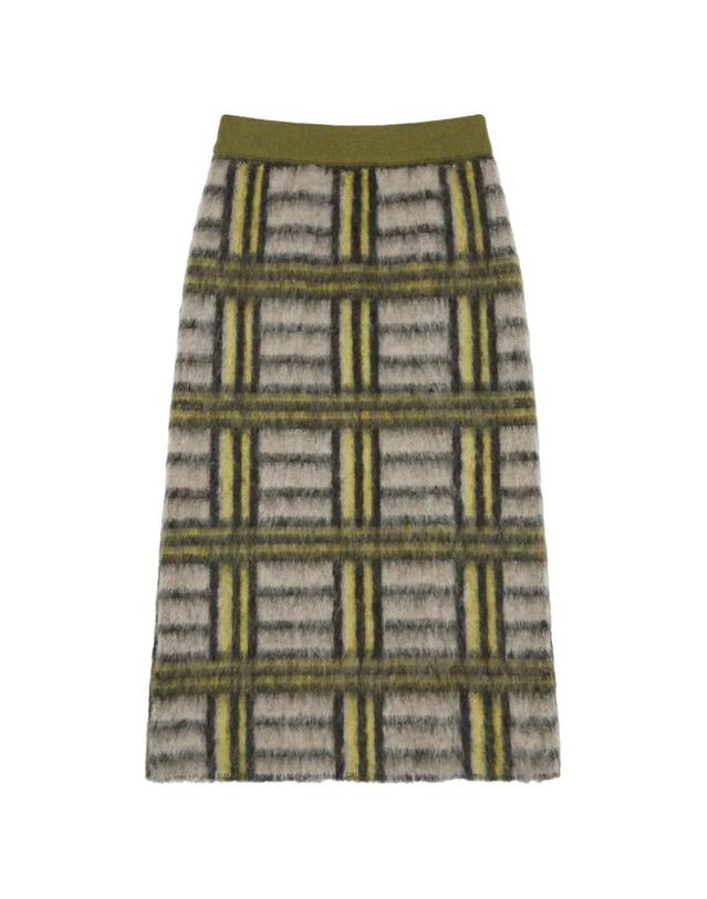 라 더블데이 라 더블제이 [해외직구] 26 FW 라더블제이 올인 스커트 SKI0134KNI220VA519BR05 TP457705396 착용컷