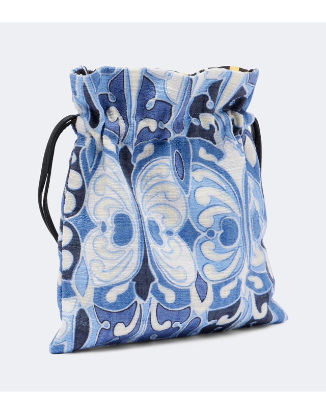 라 더블데이 라 더블제이 [해외직구] 26 FW 라더블제이 Dustbag 프린트 파우치 TP580203187 착용컷