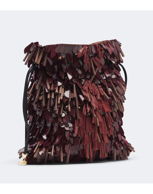 라 더블데이 라 더블제이 [해외직구] 26 FW 라더블제이 Dustbag 임벨리시드 파우치 TP581886622 착용컷
