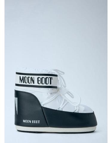 [해외직구] 26 FW 문부츠 여성 아이콘 로우 나일론 부츠 mnb0366009wht