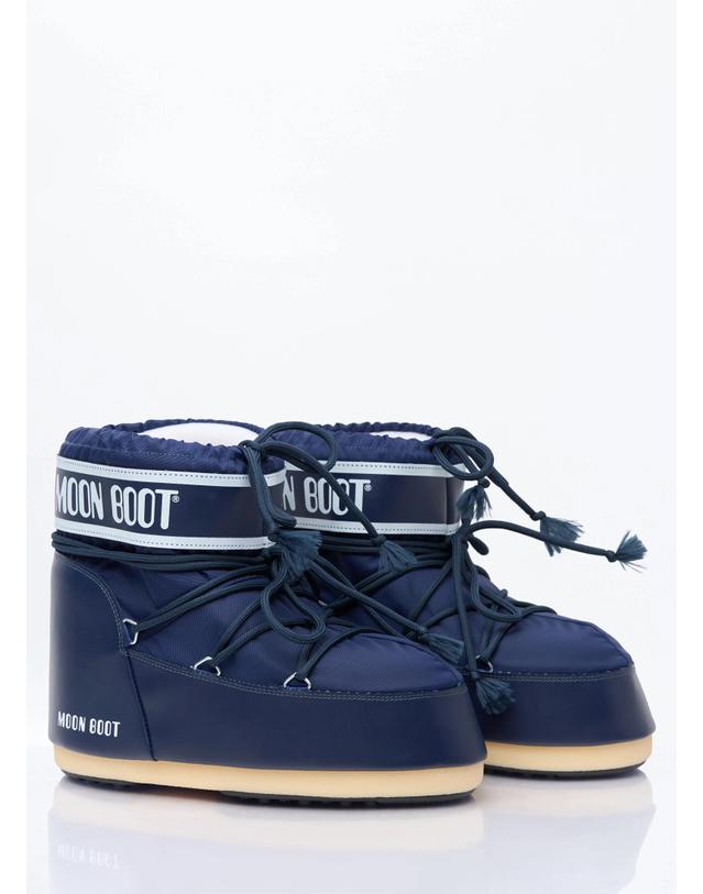 문부츠 [해외직구] 26 FW 문부츠 남성 아이콘 로우 나일론 부츠 mnb0358008blu 착용컷