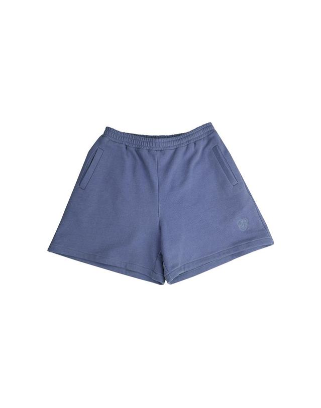 발비 피그먼트 오버핏 스웨트 쇼츠 착용컷