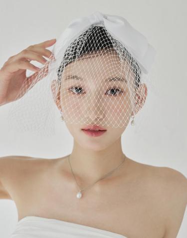 페이스 네트 리본 헤어밴드 JP-25-090HB