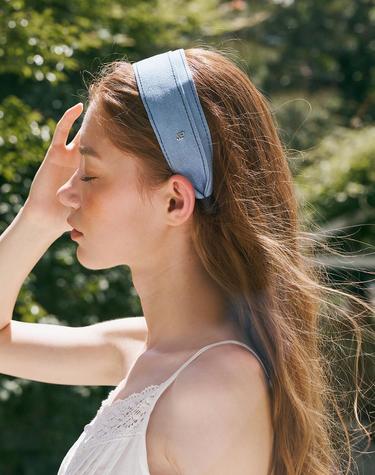 레이어 데님 와이드 헤어밴드 JP-26-050HB