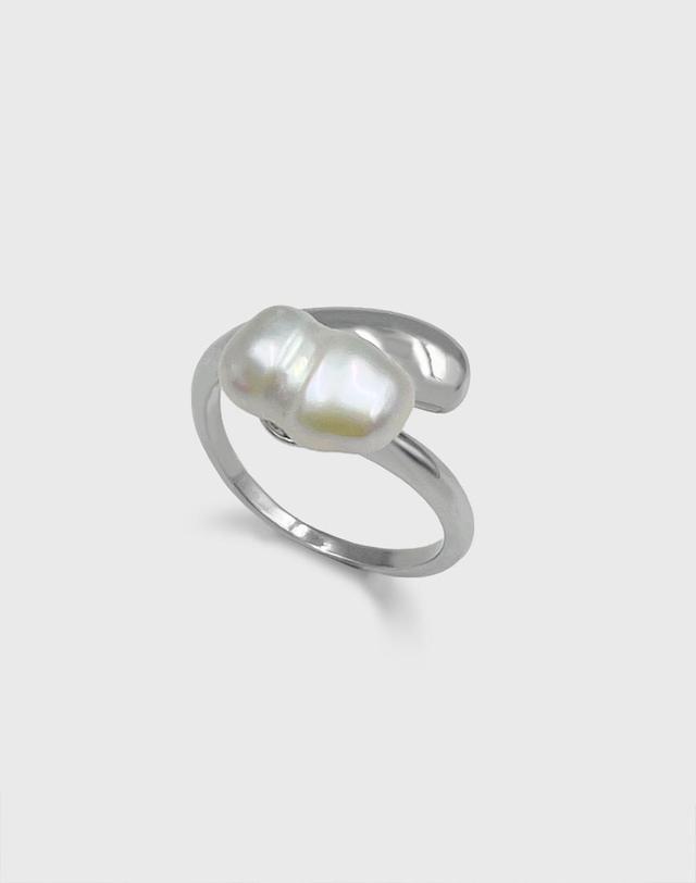 장폴클라리쎄 장폴 클라리쎄 [SILVER] 퓨어 심플 펄 반지 JS-26-002R 착용컷