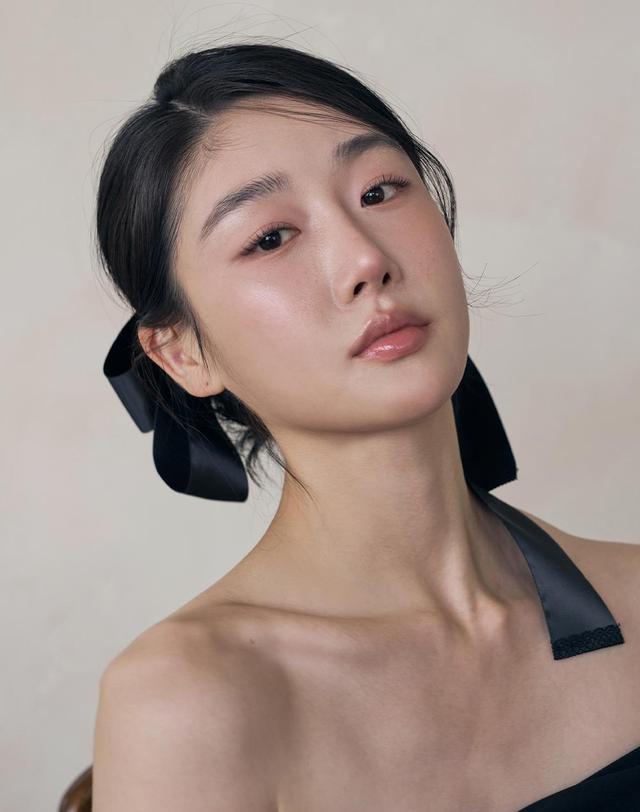 장폴클라리쎄 장폴 클라리쎄 레이스 트림 드롭 리본핀 JP-26-087AB 착용컷