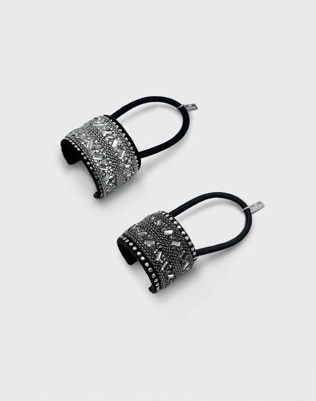 장폴클라리쎄 장폴 클라리쎄 틸드 크리스탈 포니테일 JP-26-119P 착용컷