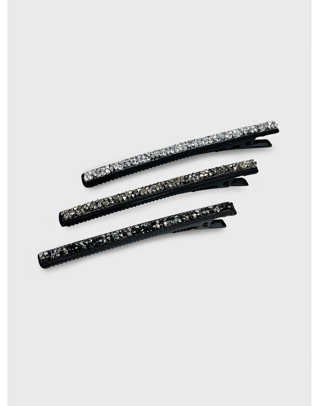 장폴클라리쎄 장폴 클라리쎄 오스트리아 크리스탈 집게핀-M JP-22-124CC 착용컷