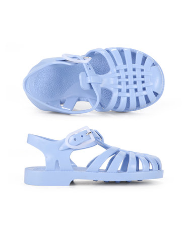 메듀즈 SUN 201 BLEU PASTEL 블루 파스텔 라벤더 아동 키즈 젤리슈즈 샌들