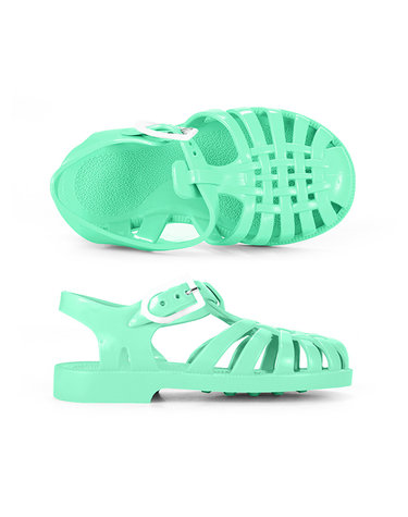 메듀즈 SUN 201 VERT TENDRE 베르 탕드르 민트 아동 키즈 젤리슈즈 샌들