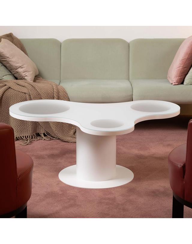 공공공일 HALO series Sofa table 화이트 착용컷