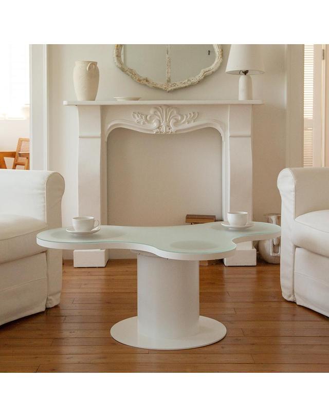 공공공일 HALO series Sofa table 화이트 착용컷