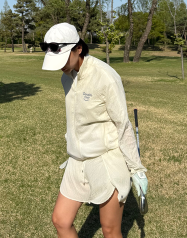[AIR GRID] Women Pro-Fit Tiered-Layer Pants (Ivory)