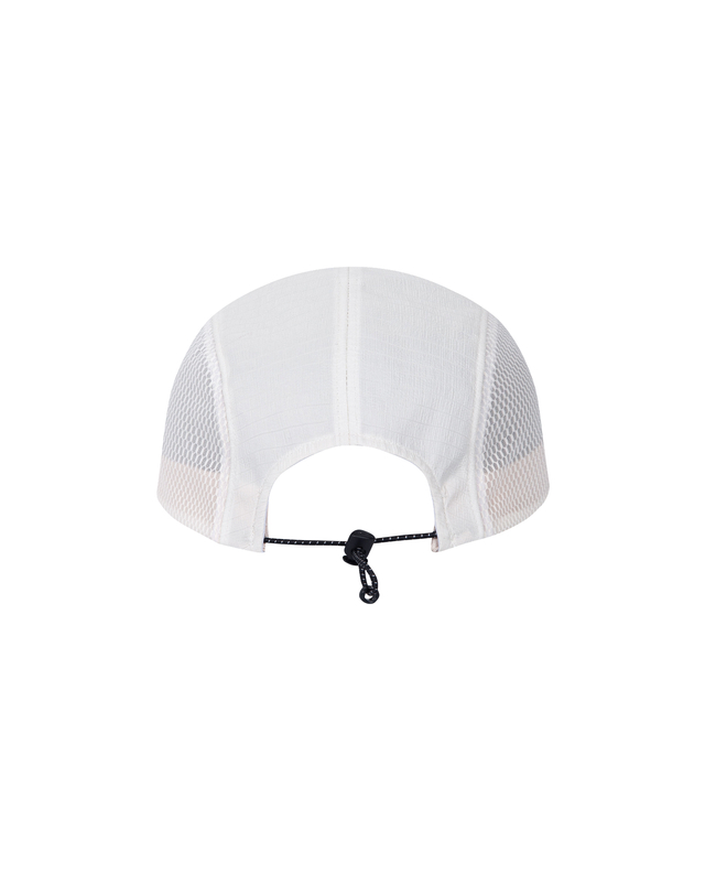 더블플래그 여성 [BEST][AIR GRID] Unisex Golf Cap-Cord Lock Adjustable Cap (Ivory) 아이보리 착용컷