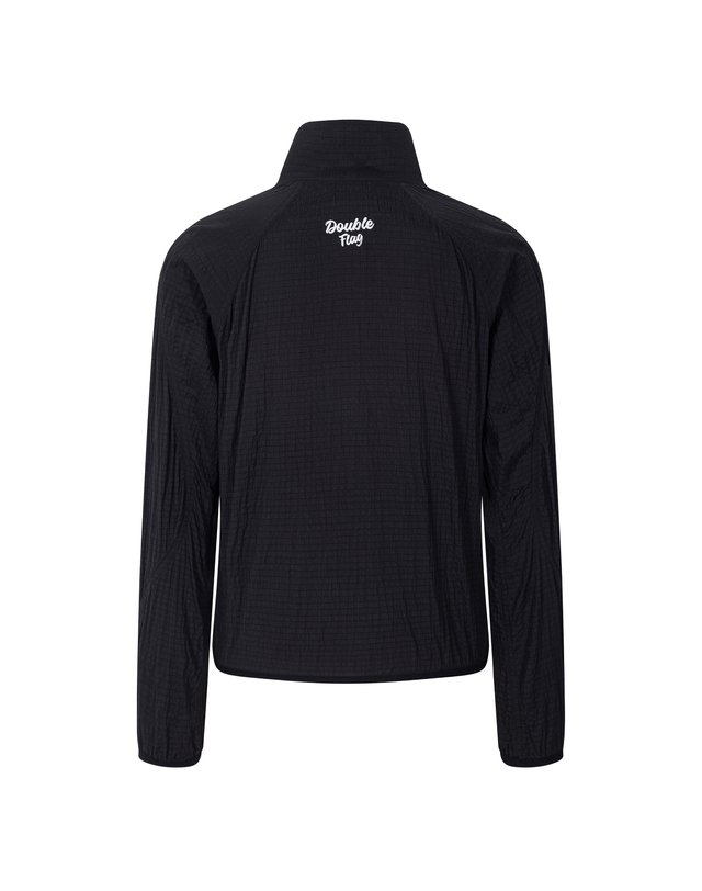 더블플래그 여성 [AIR GRID] Women Pro-Fit Oversized Jacket (Black) 블랙 착용컷