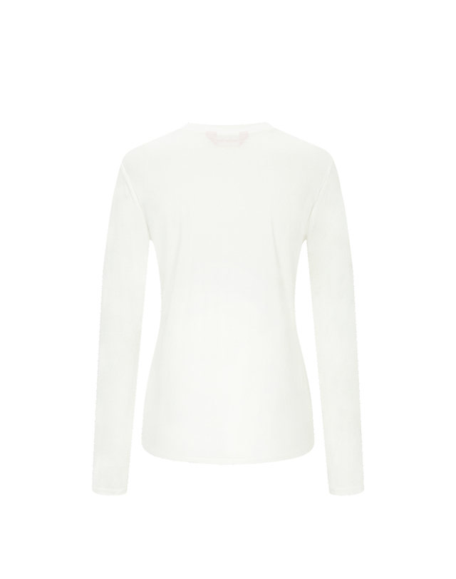 더블플래그 여성 [쇼핑백동봉][TREND PICK] 아이보리 여성 라인포인트 컴포트 럭스(Luxe) 티 상세