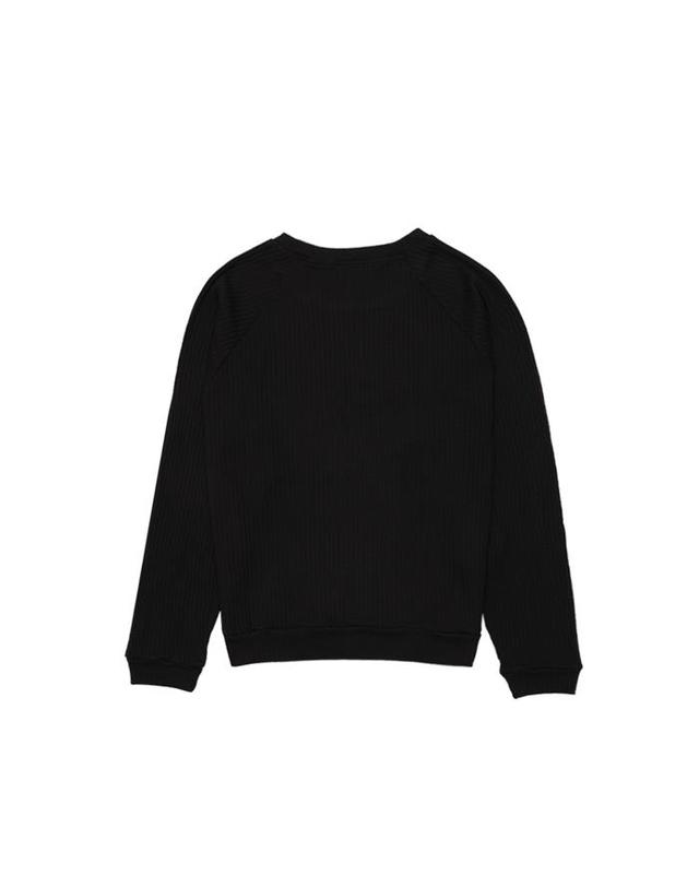 베이스레인지 베이스레인지 BASIC SWEAT FBSRI000-BK 블랙 착용컷