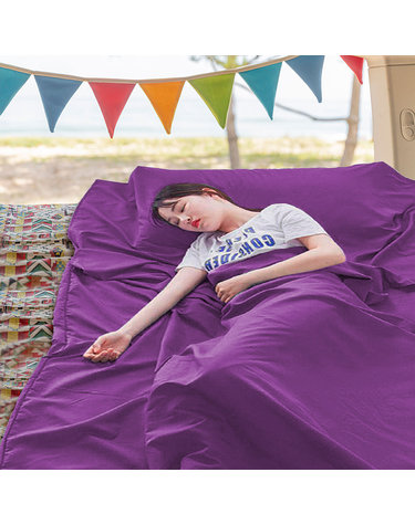 여행용 캠핑 침낭라이너(210x160cm) 차박침낭
