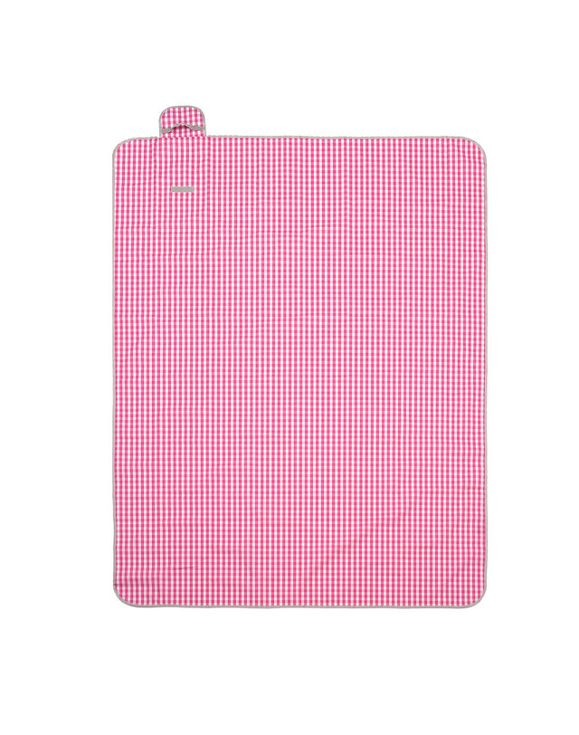 굿즈트리 비비드 체크 방수돗자리 휴대용 감성 피크닉 매트 착용컷