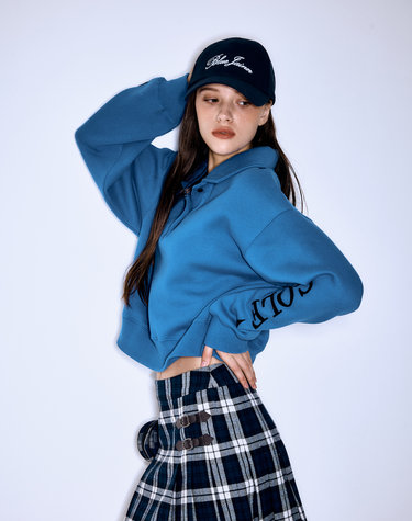 BJC collar sweatshirt - Blue