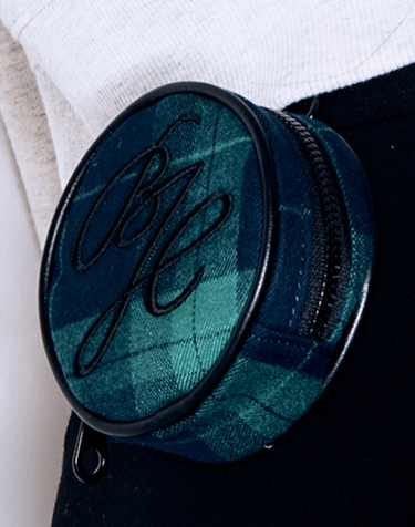 BJC Plaid Ball Bag - Green
