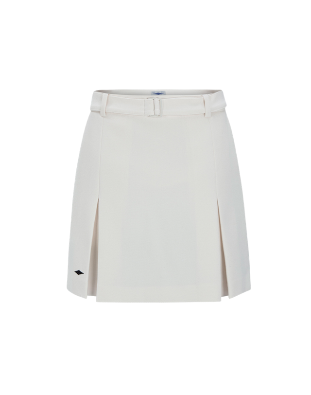 블루제이너클럽 BJC belted skirt - White 착용컷