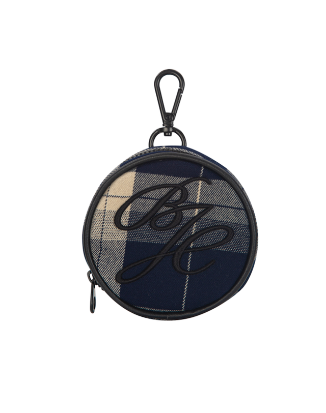 블루제이너클럽 BJC Plaid Ball Bag - Blue 착용컷