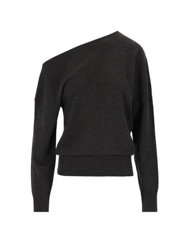 [해외직구] 26 FW arch4 Wiki asymmetric one shoulder sweater KNJP26268 TP459229952
