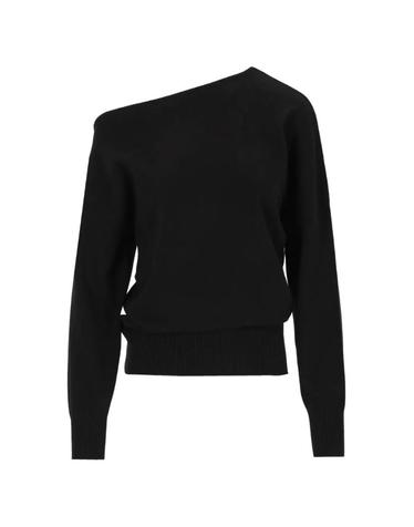[해외직구] 26 FW arch4 Wiki asymmetric one shoulder sweater KNJP26268 TP459230018