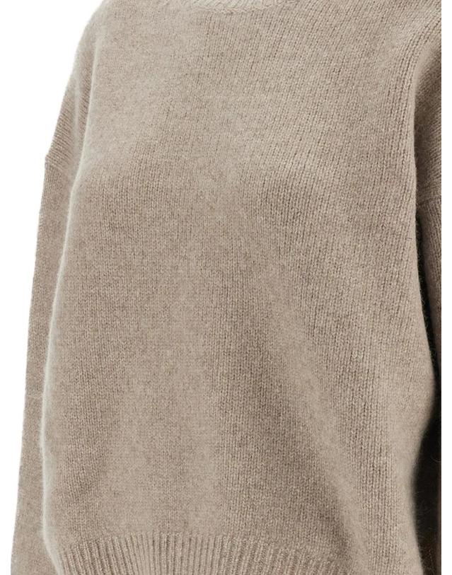 아치포 [해외직구] 26 FW arch4 Ivy crew neck drop shoulder sweater KNJP55BEIGEMELANGE TP459402378 착용컷